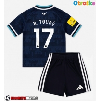 Otroške Nogometnih dresov Newcastle United Bazoumana Toure #17 Gostujoči 2026-27 Kratki rokavi (+ hlače)